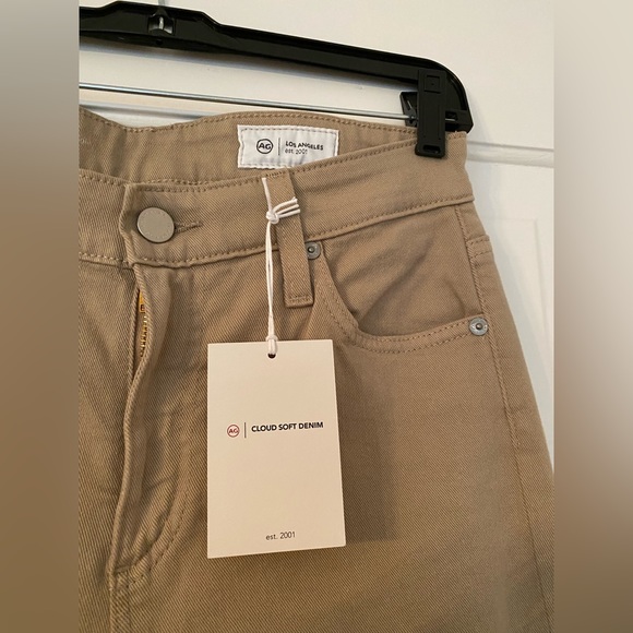 NWT AG Mari High-Rise Slim Straight Cloud Soft Denim Jeans - Picture 5 of 10